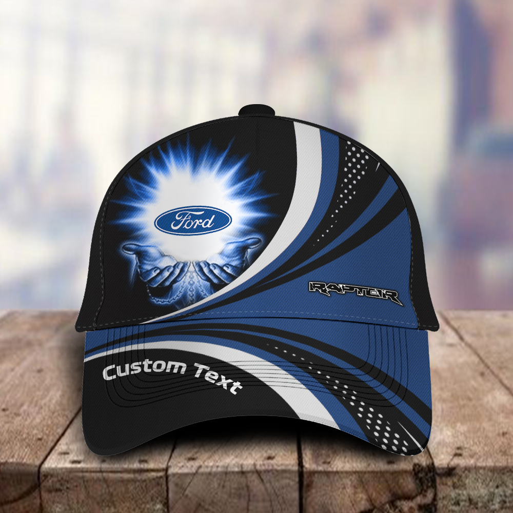 ford raptor 3D Classic Cap Vintage Style, Custom name any logo or car model