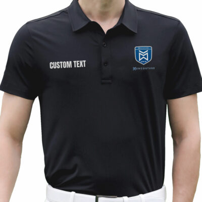 Muncouture Embroidered Polo, Customize name and logo, Embroidered Polo shirt, Premium, High Quality
