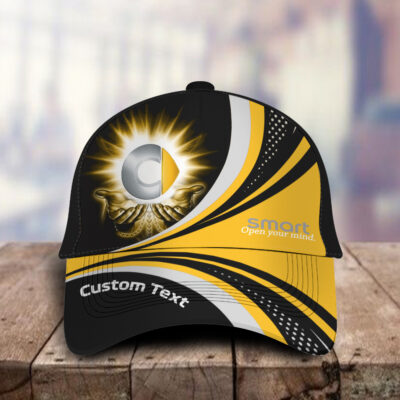 Smart 3D Classic Cap Vintage Style, Custom name any logo or car model